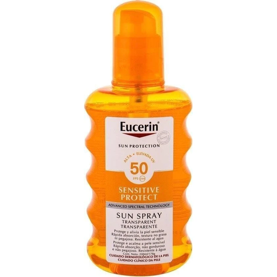 Eucerin SUN Dry Touch OIL CONTROL SPF 50+ 1×200 мл, прозорий спрей: ціни та характеристики