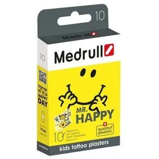 Пластир для дітей Medrull KIDS Tattoo Patch (Тату) 10 шт