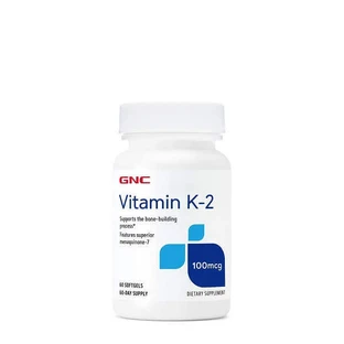 Витамин К-2 100 мкг (096822), 60 капсул, GNC