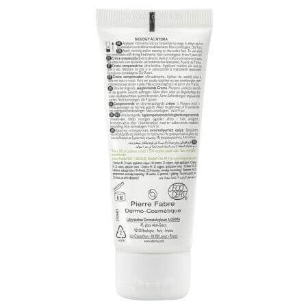 A-Derma Biology AC Hydra Ультра заспокійливий крем для обличчя 40 мл: ціни та характеристики