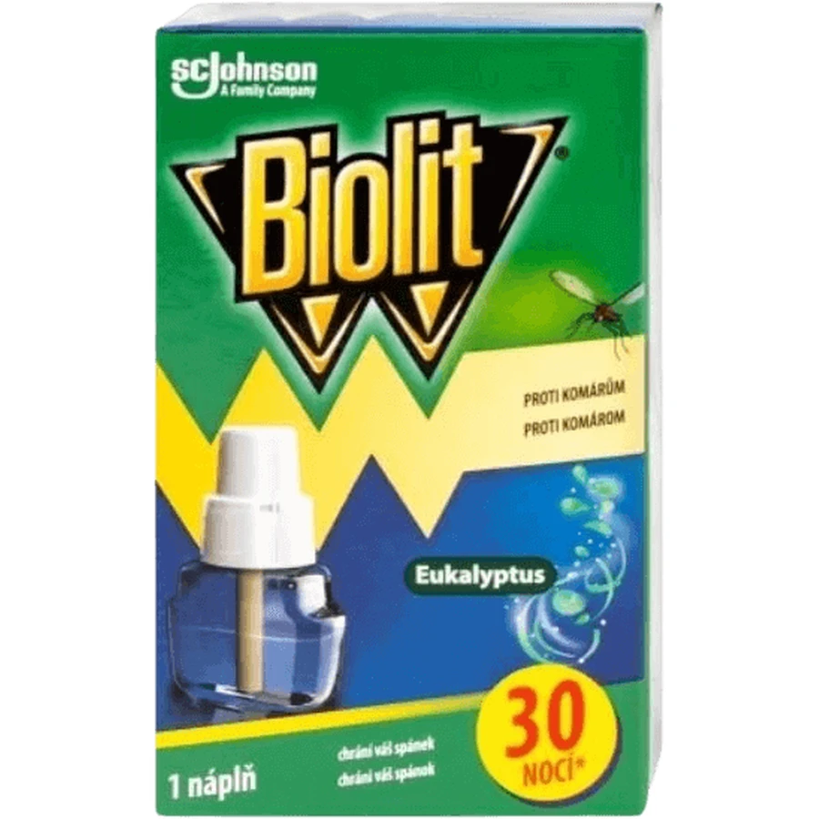 Змінний картридж Biolit для електричного випарника Евкаліпт 21 мл: ціни та характеристики