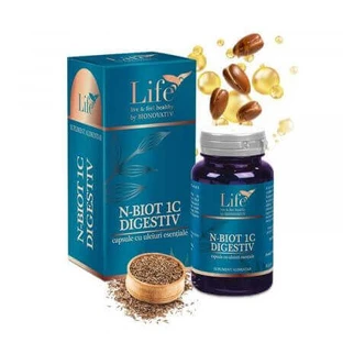 Капсули N - Biot Digestive з ефірними оліями, 30 капсул, Bionovativ