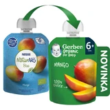 Gerber Органическое манго в пакетике 100% БИО 6м+ 90 г