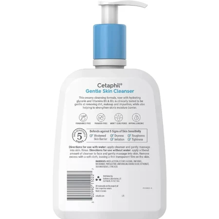 Засіб для очищення шкіри Cetaphil Gentle Skin Cleanser ніжний 473 мл NEW : ціни та характеристики