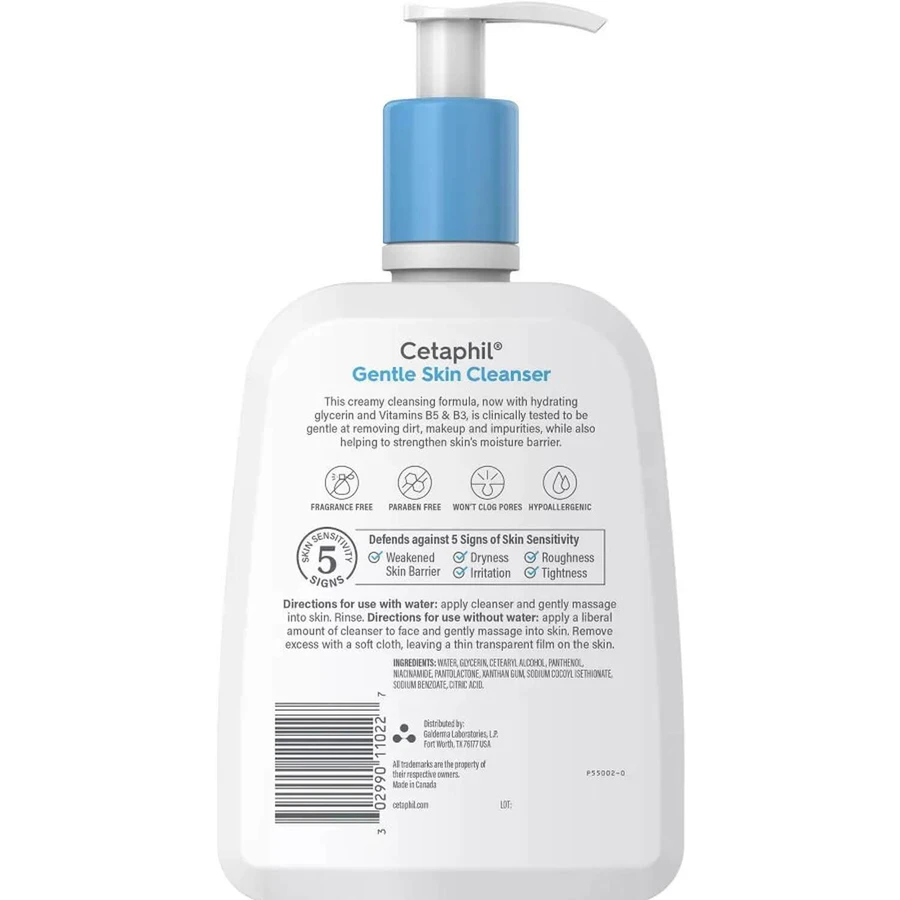 Засіб для очищення шкіри Cetaphil Gentle Skin Cleanser ніжний 473 мл NEW : ціни та характеристики