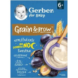 Gerber Nemliena kaa penne-oat plum 200 г