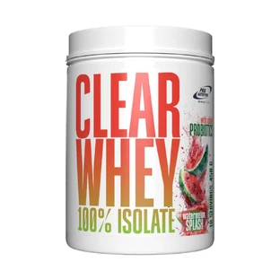 Изолят сывороточного протеина растворимый напиток с добавлением пробиотиков Clear Whey, 450 г, арбуз, Pro Nutrition, Pro Nutrition