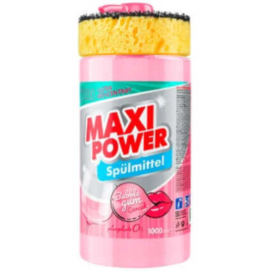 Maxi Power Maxi Power Средство для мытья посуды с пузырьками, 1 литр: цены и характеристики