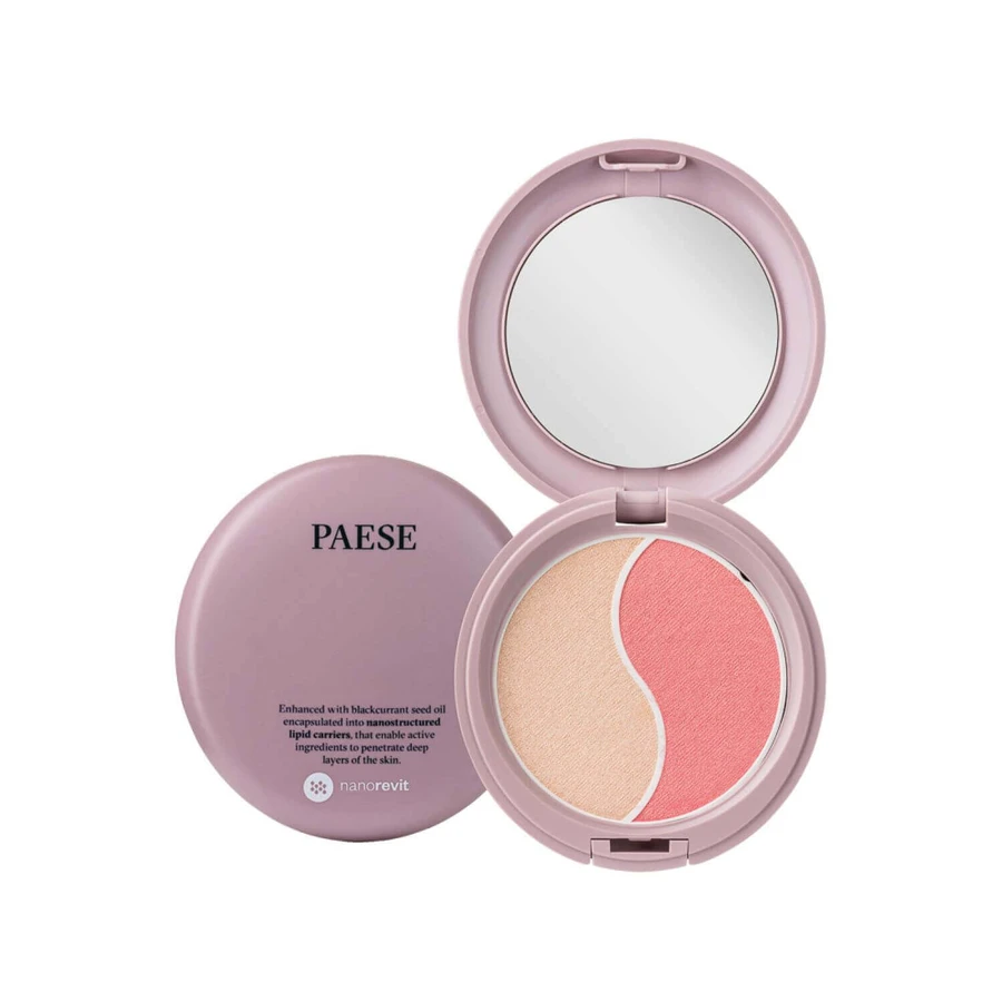 Paese Nanorevit Glow Duo Effect Blush and Highlighting Powder 100, 4,5 г: цены и характеристики