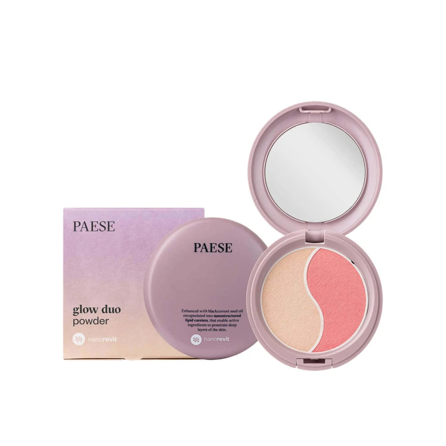 Paese Nanorevit Glow Duo Effect Blush and Highlighting Powder 100, 4,5 г: цены и характеристики