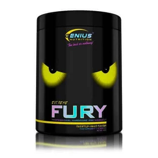 Предтреніровочний комплекс Fury extreme Pineapple Mango, 400 г, Genius Nutrition