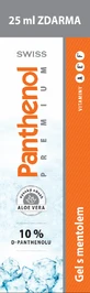 Швейцарський гель з ментолом Panthenol PREMIUM 125 мл