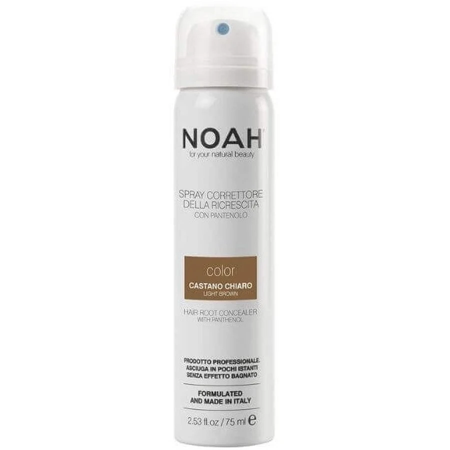 Спрей для волос Noah Color Spray Corrector Light Brown, корректирующий, светло-каштановый, 75 мл: цены и характеристики
