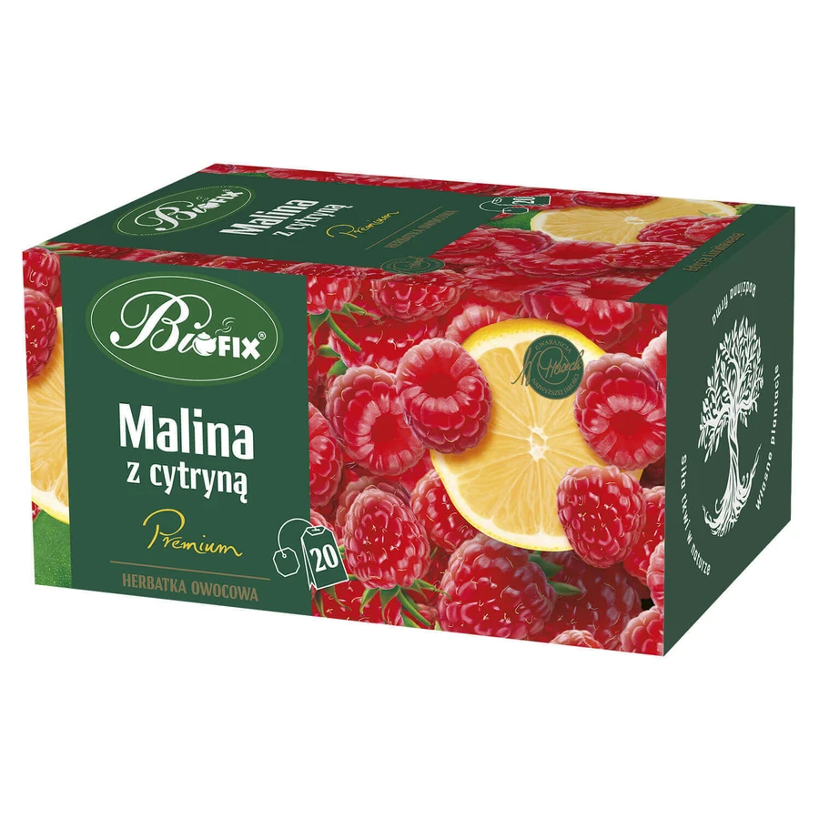 Bi Fix Premium Малина с лимоном, фруктовый чай, 2 г x 20 пакетиков: цены и характеристики