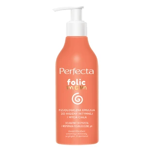 Perfecta Folic Mom, физиологическая эмульсия для интимной гигиены и мытья тела, 200 мл
