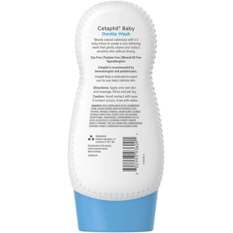 Крем-пінка для вмивання Cetaphil Baby Gentle Wash дитяча делікатна 230 мл : ціни та характеристики