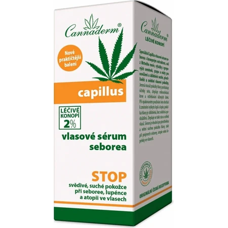 Cannaderm CAPILLUS сыворотка для волос себорея 1×40 мл, выпадение волос: цены и характеристики