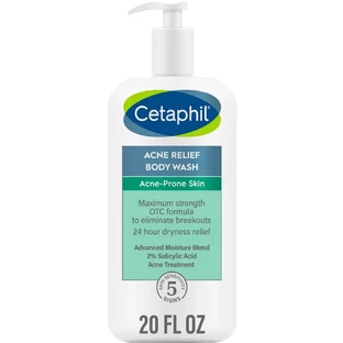 Крем-гель Проти висипань на тілі Cetaphil Acne Relief Body Wash, 591 мл 