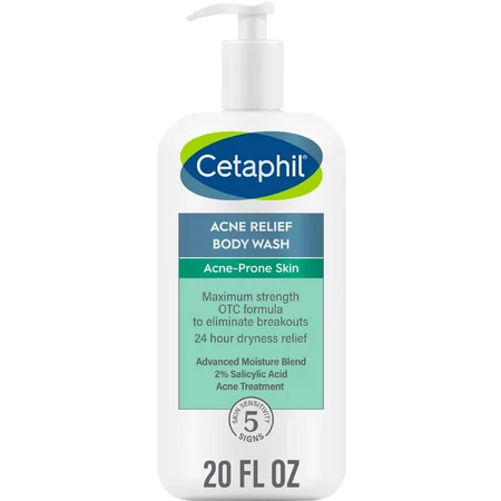 Крем-гель Проти висипань на тілі Cetaphil Acne Relief Body Wash, 591 мл : ціни та характеристики