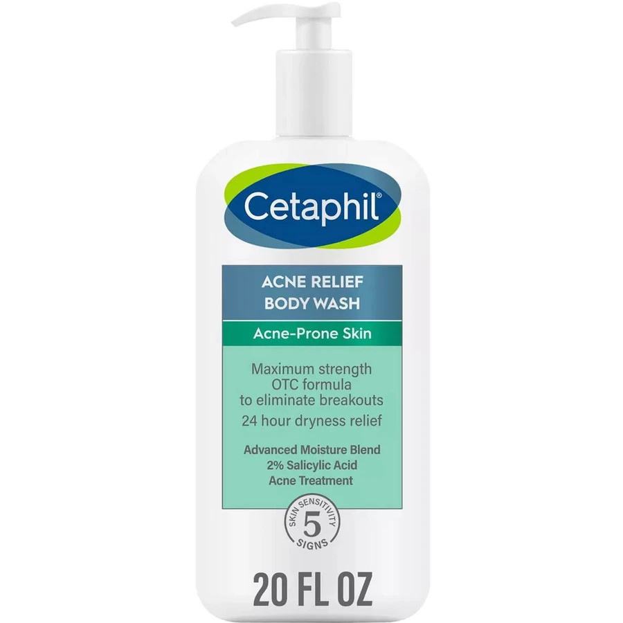 Крем-гель Проти висипань на тілі Cetaphil Acne Relief Body Wash, 591 мл : ціни та характеристики