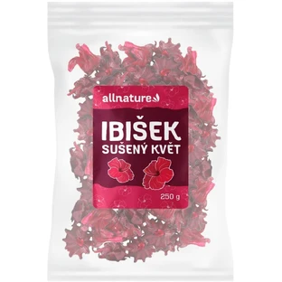 Allnature Сирі квіти гібіскусу 250 г