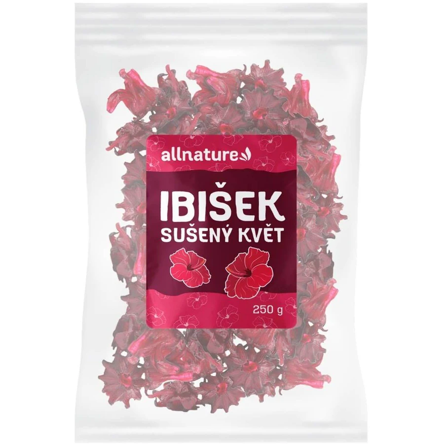 Allnature Сирі квіти гібіскусу 250 г: ціни та характеристики
