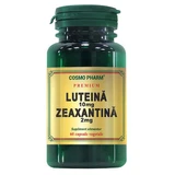 Лютеїн 10 мг + Зеаксантин 2 мг Cosmopharm Luteina 10 мг + Zeaxantina 2 мг, 60 капсул