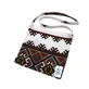 Baltic Bebe Поднос для колядок из хлопка, 22 x 22 см, белый/зеленый, Baltic Bebe