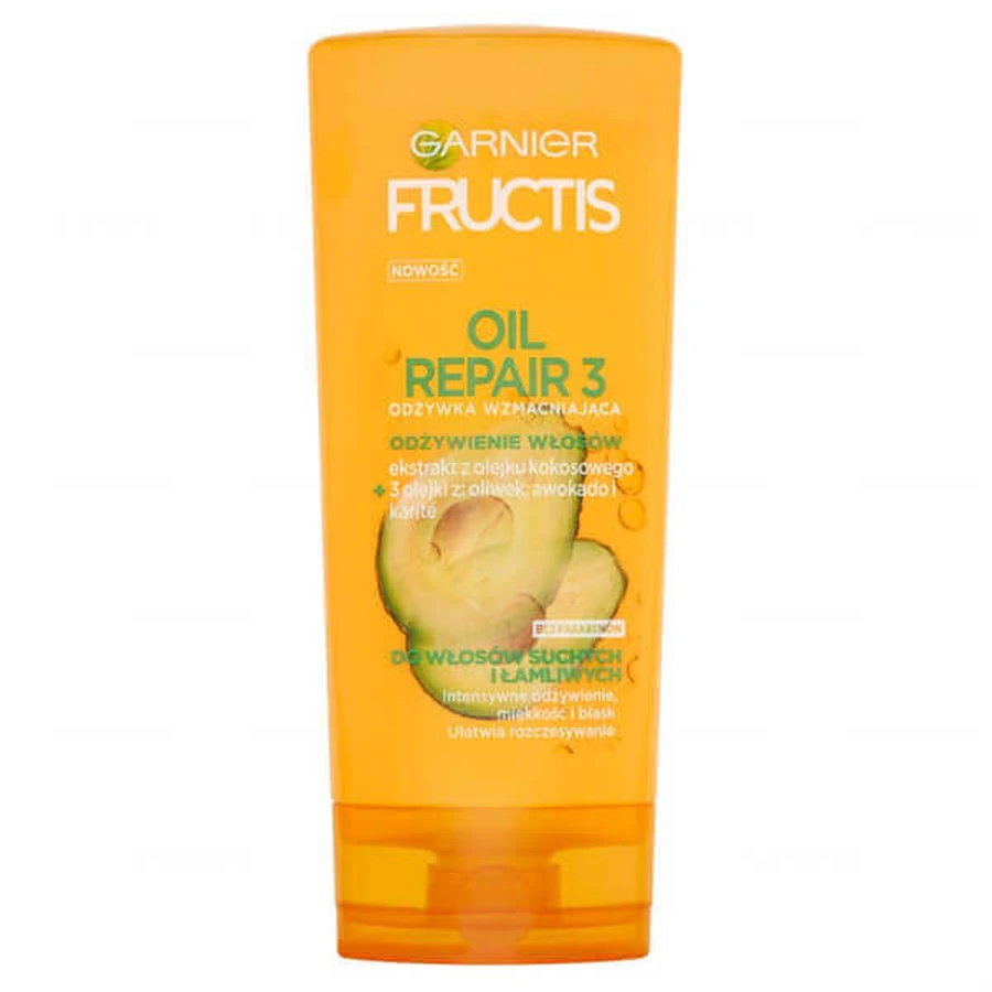 Garnier Fructis Oil Repair 3 Укрепляющий кондиционер для сухих и поврежденных волос, 200 мл: цены и характеристики