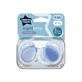Ортодонтические пустышки Night Time, 18-36 месяцев, 2 штуки, голубые, Tommee Tippee