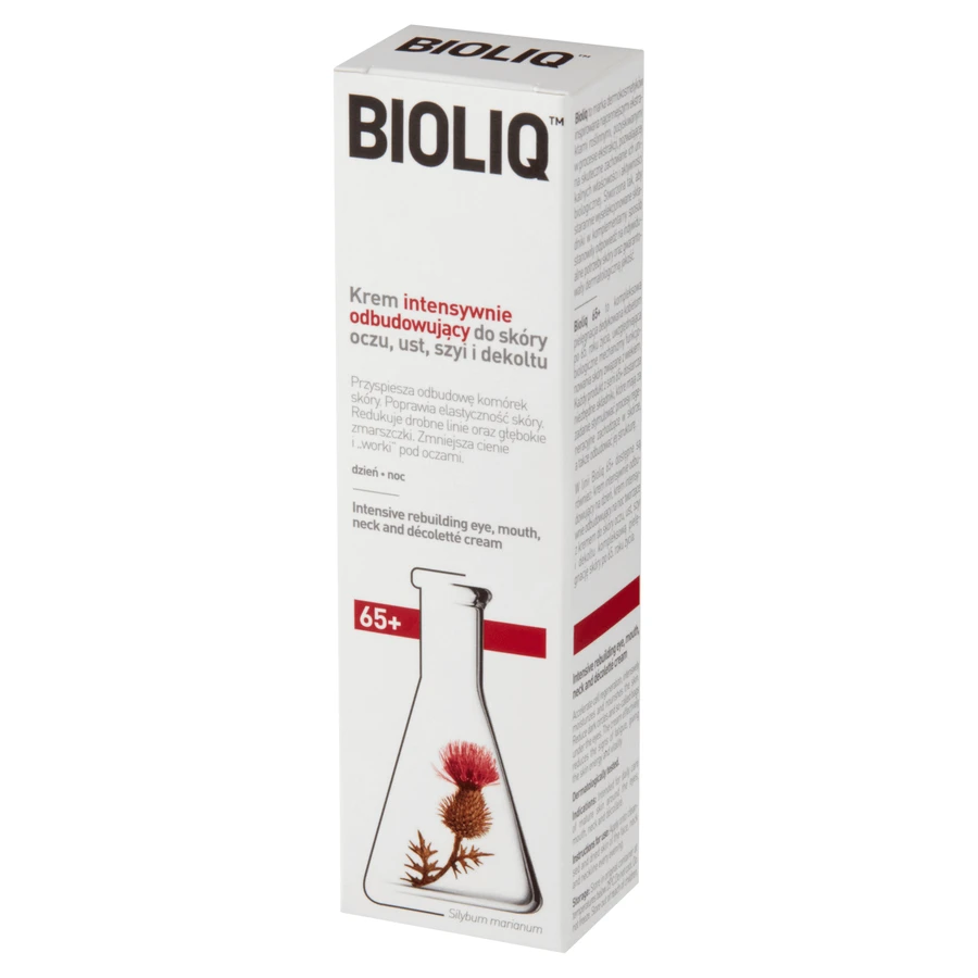 Bioliq 65+, Интенсивный восстанавливающий крем для кожи вокруг глаз, шеи и декольте, 30 мл: цены и характеристики