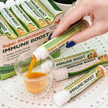 Комплекс для підвищення імунітету Swedish Nutra Immune Boost Complex, 30 флаконів: ціни та характеристики
