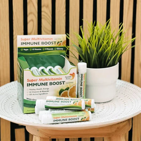 Комплекс для підвищення імунітету Swedish Nutra Immune Boost Complex, 30 флаконів: ціни та характеристики