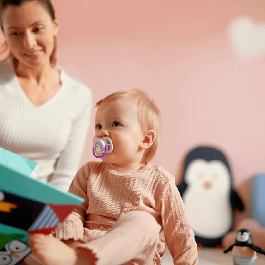 Avent Ultra Air, пустушка, силіконова, ортодонтична, для дівчаток, SCF080/08, 6-18 місяців, 2 пари: ціни та характеристики