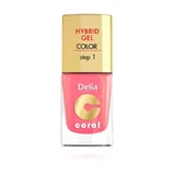 DELIA Hybrid Coral Лак для нігтів Hybrid Coral № 016 рожевий сербет x 11 мл