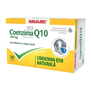 Коензим Q10 Max 100 мг, 30 капсул, Walmark