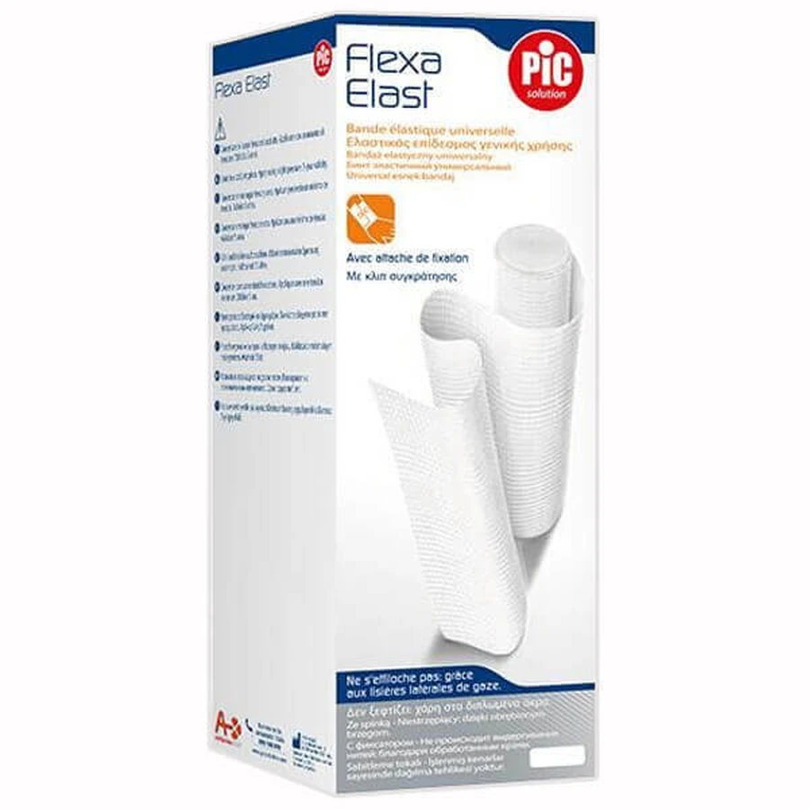 Pic Solution Flexa Elast, эластичный бинт, 10 см x 4,5 м, 1 шт.: цены и характеристики