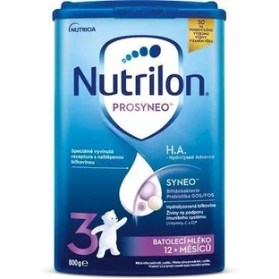 Nutrilon 3 Prosyneo H.A. молочна молочна суміш для дітей з Великобританії. 12 місяців 800 г