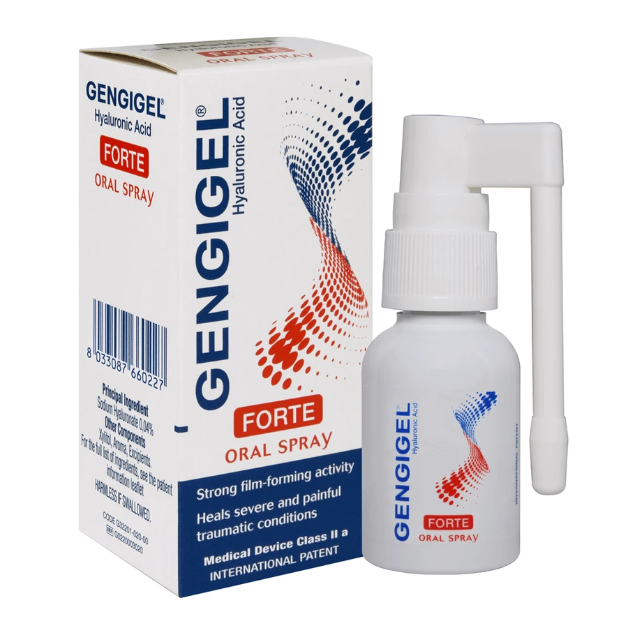Спрей для ясен Gengigel Forte, 20 мл, Ricerfarma: ціни та характеристики