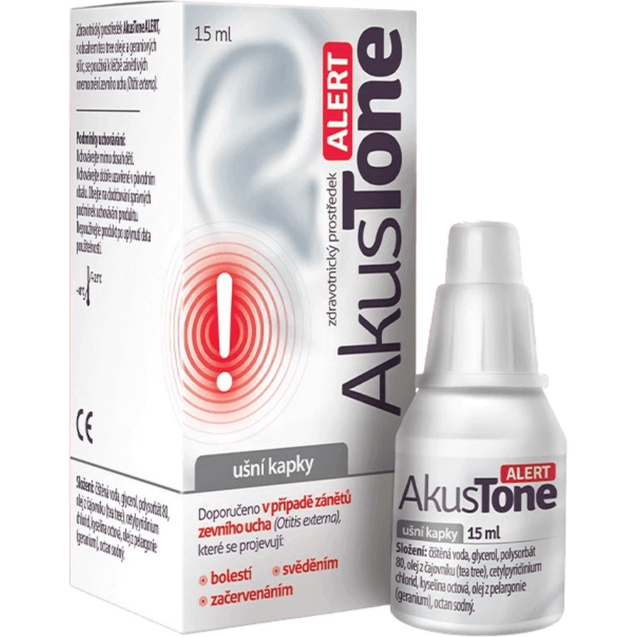 AkusTone Alert uné краплі 15 мл: ціни та характеристики