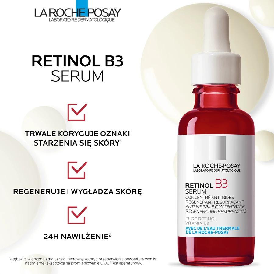 La Roche-Posay Retinol B3 Концентрированная сыворотка против морщин, 30 мл: цены и характеристики