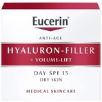 Eucerin HYALURON-FILLER+Volume-Lift Антивіковий денний крем для сухої шкіри 50 мл: ціни та характеристики