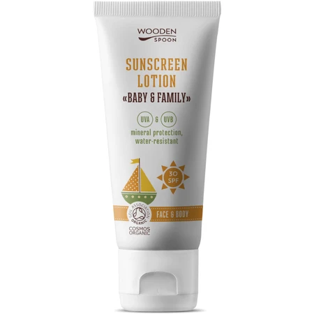 Woodenspoon Детский и семейный лосьон для тела SPF30, 100 мл: цены и характеристики