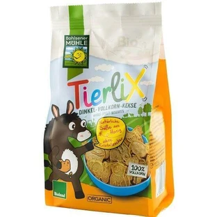 Печенье из муки полбы Tierlix, 125 г, Bohlsener Muhle