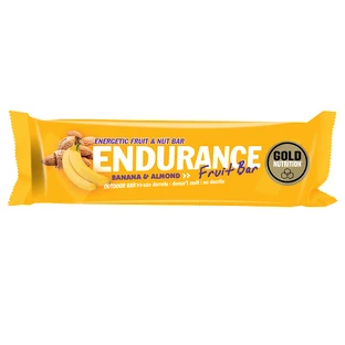 Фруктовый батончик для выносливости Банан, 40 г, Gold Nutrition