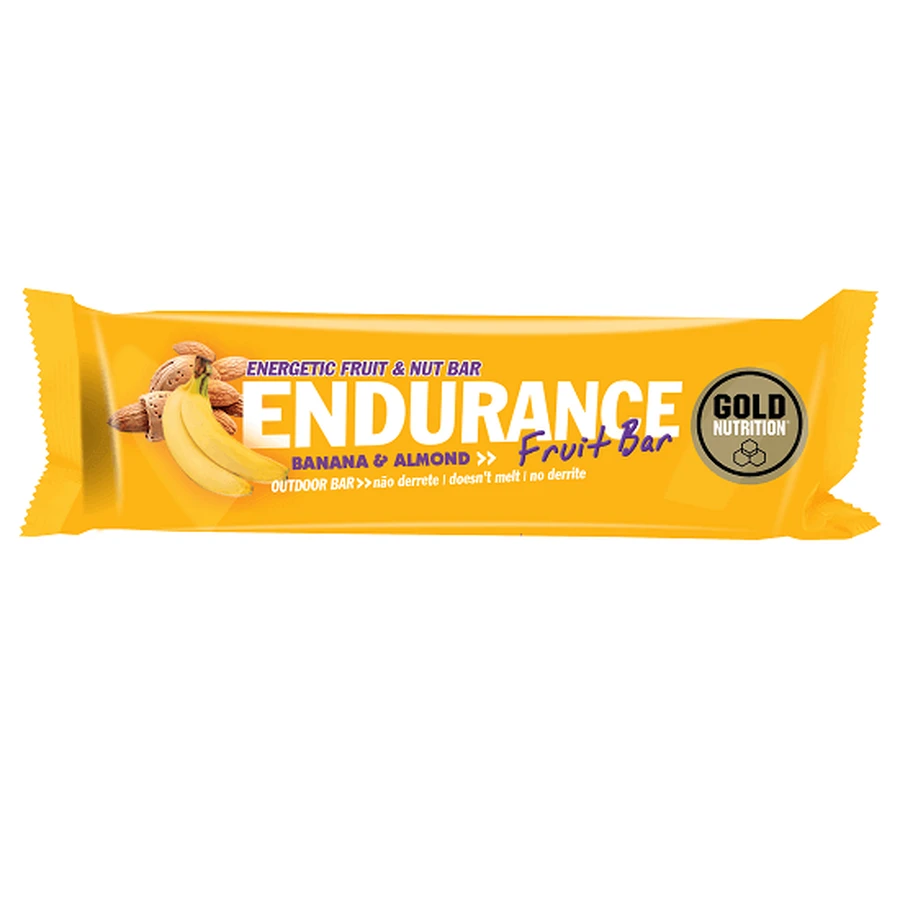 Фруктовый батончик для выносливости Банан, 40 г, Gold Nutrition: цены и характеристики