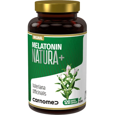 CarnoMed Мелатонін Natura+ 120 капсул: ціни та характеристики