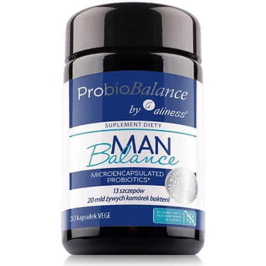 ProbioBalance (MAN Balance 13 штамів/20млн) 30 капсул Aliness: ціни та характеристики