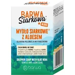 Barwa Siarkowa, серное мыло с алоэ вера, уход против акне, 100 г: цены и характеристики