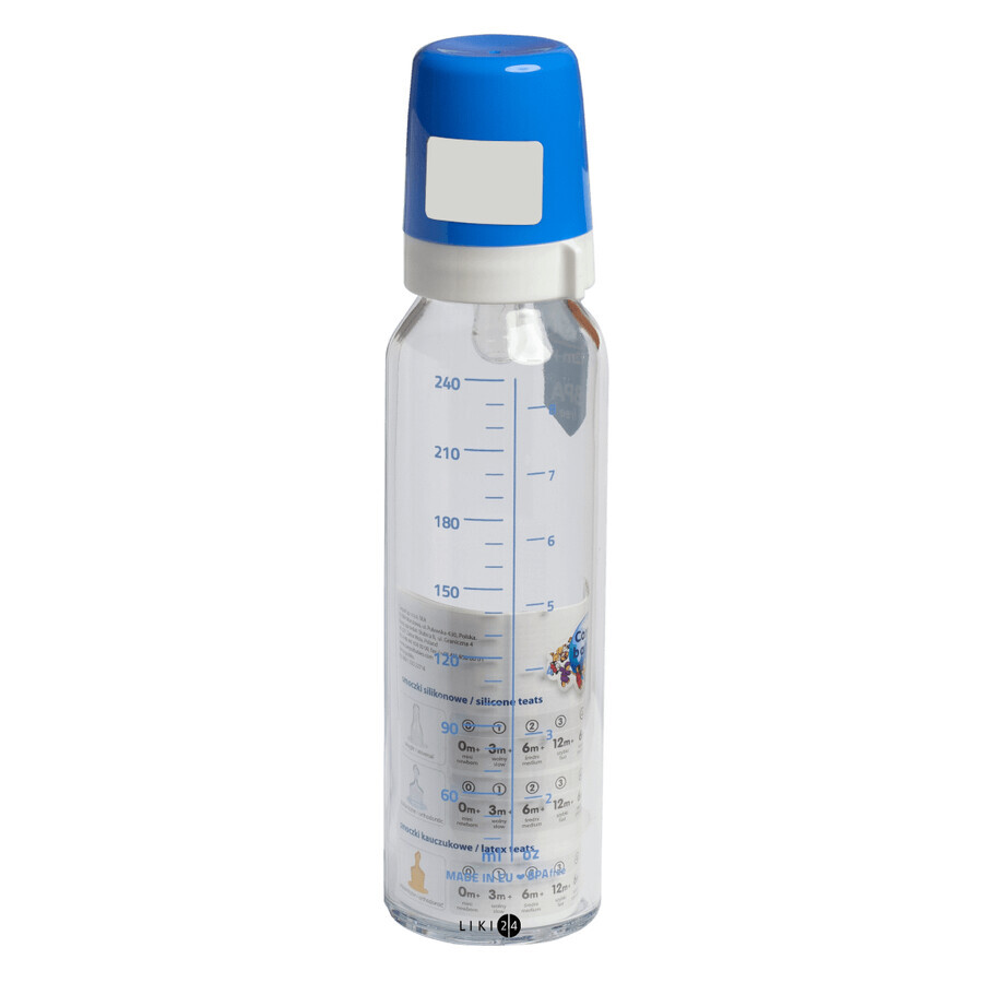 Пляшка скляна Canpol Babies 240 мл 42/101: ціни та характеристики